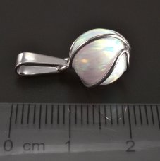 Opal-Anhänger-Silber