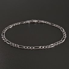 Silber-Armband-Figaro