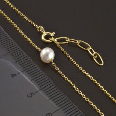 Halskette mit Perle Gold 585/1000