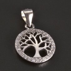 Baum des Lebens Silberanhänger