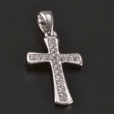 Kreuz Silberanhänger