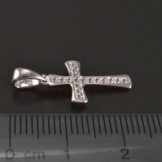 Kreuz Silberanhänger