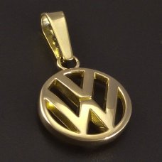 Goldanhänger VW