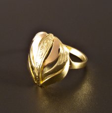 Gold Ring Gelb-/Rotgold