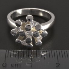 Silber Ring Zirkonias