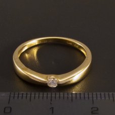 Gold Ring Brillant