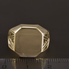 Gold Herren-Ring massiv