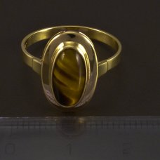 Gold Ring Tigerauge