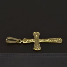 Goldanhänger Kreuz