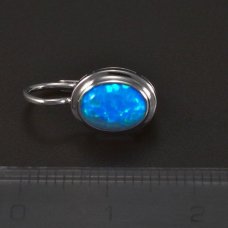 Silber Ohrringe Opal