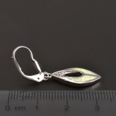 Silberohrhänger-Opal
