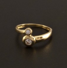 Gold Ring Zirkonias
