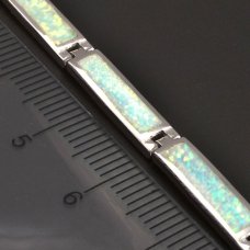 Silber-Armband-Opal