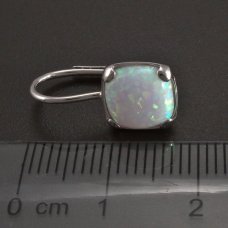 Silberohrringe mit Opal