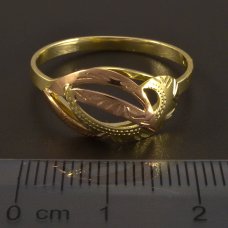 Hand Arbeit Gold-Ring