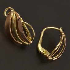 Damen-Golden-Ohrringe