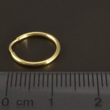 Gold-Collier-Durchschnit 12 mm
