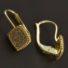 Goldene Ohrringe 585/1000